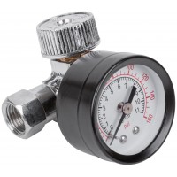 Регулятор подачи воздуха с манометром (81182)