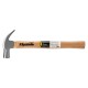 Молоток-гвоздодер, 225 г, боек 22 мм, деревянная рукоятка Sparta