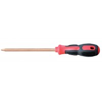 Отвертка крестовая PH 0х50 (общ.134мм) искробезопасный сплав BeCu 261-1002, HORTZ