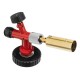 Профессиональная горелка на газовый баллон, пьезоподжиг, металлический корпус Matrix (91426)