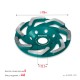 Сегментная алмазная чашка Boomerang, d 125 мм, INDUSTRIAL KRAFTOOL 33445-125