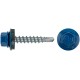 Шурупы кровельные со сверлом 4.8 х 28 синий, RAL 5005 250 шт.(фасовка) (23513-4)