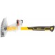 Молоток-гвоздодер, фиберглассовая усиленная удлиненная ручка, дополн. гвоздодер, 27 мм, 370 гр. (44750)