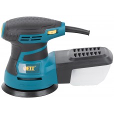 Шлифмашина эксцентриковая 350 Вт; 3000-13000 об/мин; 125 мм; 1,5 кг; липучка; пластик. контейнер; коробка (80582)