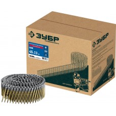 Гвозди барабанные CNW 45 x 2.3 мм, рифленые оцинкованные, 10800 шт ЗУБР 305383-45