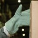 Рукавицы брезентовые огнеупорные, одинарный наладонник, 2 размер Сибртех (68127)