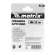 Плашка М6 х 1 мм, Р6М5 Matrix