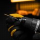 Сверло спиральное по металлу 3,2 x 65мм, Р6М5, Golden Tip, многогранная заточка, 2шт. Denzel (718269)