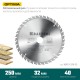Пильный диск по дереву Optima, 250 х 32 мм, 40Т KRAFTOOL 36951-250-32