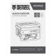 Генератор бензиновый GE 6900, 5.5 кВт, 220 В/50 Гц, 25 л, ручной старт Denzel (94637)