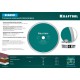 Сплошной алмазный диск KERAMO, 125 мм, (22.2 мм, 10 х 1.6 мм) KRAFTOOL 36684-125