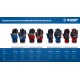 Перчатки комбинированные IMPACT р.XL (10), синие, антивибрационные, противоударные ЗУБР Профессионал 11476-XL