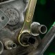 Набор ключей комбинированный 6-32 мм, 26 шт, желтый цинк Сибртех (15445)