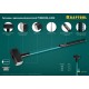 Кувалда 4 кг с удлинённой рукояткой Fiberglass KRAFTOOL 2008-4