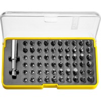 Набор бит 61 шт, с магнитным адаптером STAYER 26084-H61