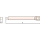 Удлинитель 1 200 мм, искробезопасный сплав AlCu 122-1016, HORTZ
