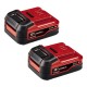 Дрель аккумуляторная Einhell TE-CD 12/ 1 Li (2x2,0Aч),12В,30Нм,патрон10мм,слайдер,наб.бит 5шт,картон (4513594)