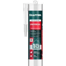 Универсальный монтажный клей UNIVERSAL, 310 мл, белый KRAFTOOL 41341_z01