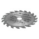 Пильный диск по дереву, 140 х 20 мм, 20 зубьев, кольцо 16/20 Matrix Professional (73210)