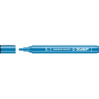 Меловой маркер ММ-400 синий, 2 мм ЗУБР 06332-7