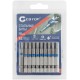 Биты стальные, 10 шт., CUTOP Profi, TORX T25, 50 мм (83-662)