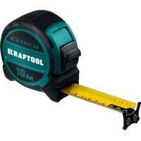 Рулетка 10 м х 32 мм со сверх широким полотном Extrem KRAFTOOL 34127-10