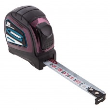 Рулетка Doppelhaken,2 м x 16 мм,односторонний зацеп,Нейлон,двусторонняя шкала,автоматическая фиксация Gross