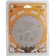 Диск пильный по дереву с тефлоновым покрытием 24Т, CUTOP Profi plus, 140 х 1,2/1,8 х 20/16/12 мм (75-14024Т)
