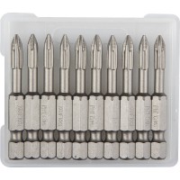 Торсионные биты X-Drive PH1, 50 мм, 10 шт KRAFTOOL 26121-1-50-10