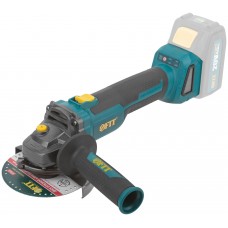 Шлифмашина угловая акк. 20 В; 3500/8500 об/мин; КлК 125 мм; 1,7 кг; 2 частоты вращения; бесщеточный, без АКБ; кор. (79914)