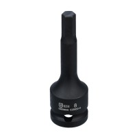Головка торцевая ударная HEX 8 мм, 1/2