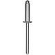 Стальные заклепки Steel, 4.8 x 20 мм, 500 шт KRAFTOOL 311703-48-20
