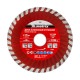 Диск алмазный, отрезной Turbo, 115 х 22.2 мм, сухая резка Matrix Professional (73178)