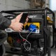 Генератор бензиновый PS 80 EA, 8.0 кВт, 230 В, 25 л, коннектор автоматики, электростартер Denzel (946924)