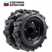 Пневматические колеса для мотоблоков 4.00-8 2 шт. ЗУБР КП-1 707106-1