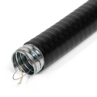 Металлорукав толстостенный МГ «HEAVY DUTY» 25 с протяжкой (Fortisflex) (88405)