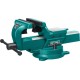 Кованые стальные тиски FORGE--155/200, с регулировкой компенсации люфта KRAFTOOL 32700-200