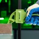 Струбцина F-образная, быстрозажимная, 600 х 70 х 820 мм, пластиковый корпус, фиксатор, двухкомпонентная рукоятка Сибртех (20567)