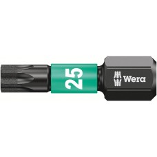 Бита ударная TX 25 x 25 мм алмаз 1/4 C6.3 Impaktor TORX серия 867/1 IMP DC Wera WE-057625