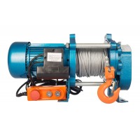 Лебедка TOR ЛЭК-300 E21 (KCD) 300/600 кг 380 В с канатом 100/50 м (T) (1051228)