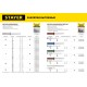 Сверло ступенчатое сталь HSS STAYER 6-20 мм 8 ступеней 29660-6-20-8  
