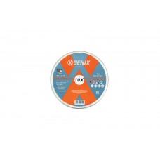 Диск отрезной по металлу и нержавеющей стали, упак 10 шт., 1251.522.23 mm SENIX AECW-0006-10