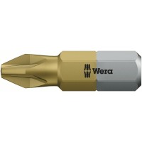 Бита PZ 2 x 25 мм сверхтвёрдая нитрид титана 1/4