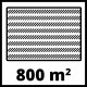 Газонокосилка электрическая Einhell GC-EM 1800/43,1800Вт,43см,20-65мм,6ступеней,50л (3400090)