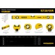 Лезвия сегментированные черные особоострые BLACK SHARP STAYER 18 мм 10 шт 0920-S10  