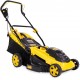 Газонокосилка эл. CHAMPION EM4118 (1,8 кВт пласт.+ткань травосб. 50л ширина 420мм 25-75мм, 13кг) (EM4118)