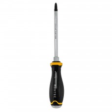 Отвертка PH3 x 150 мм CrV усиленная со сквозным стержнем RUNTEC RT-SD3PH3x150