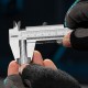 Штангенциркуль, 150 мм, 0.02 мм, нержавеющая сталь, с глубиномером Gross (31670)
