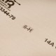 Шкурка на тканевой основе, зернистость № 6, 800 мм х 30 м, БАЗ (75218)