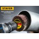 Круг шлифовальный лепестковый d 30 x 15 мм, P60, на шпильке d 6 мм STAYER 36606-060